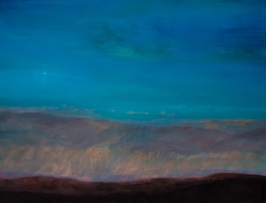"ALOFT AT LAST II" ORIGINAL OIL/FRAMED