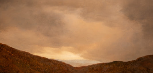 "THE VEIL LIFTS" ORIGINAL OIL/FRAMED