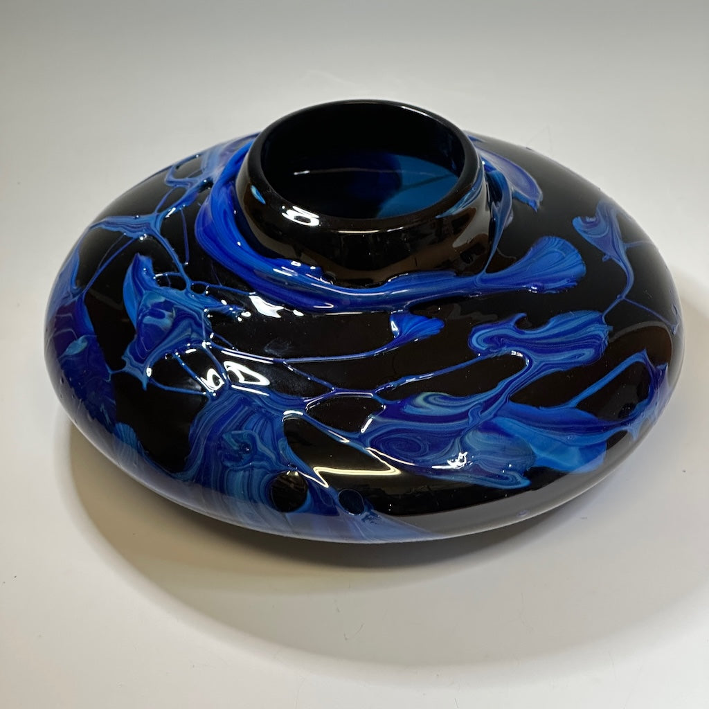 BLACK GALAXY GLASS VESSEL 3