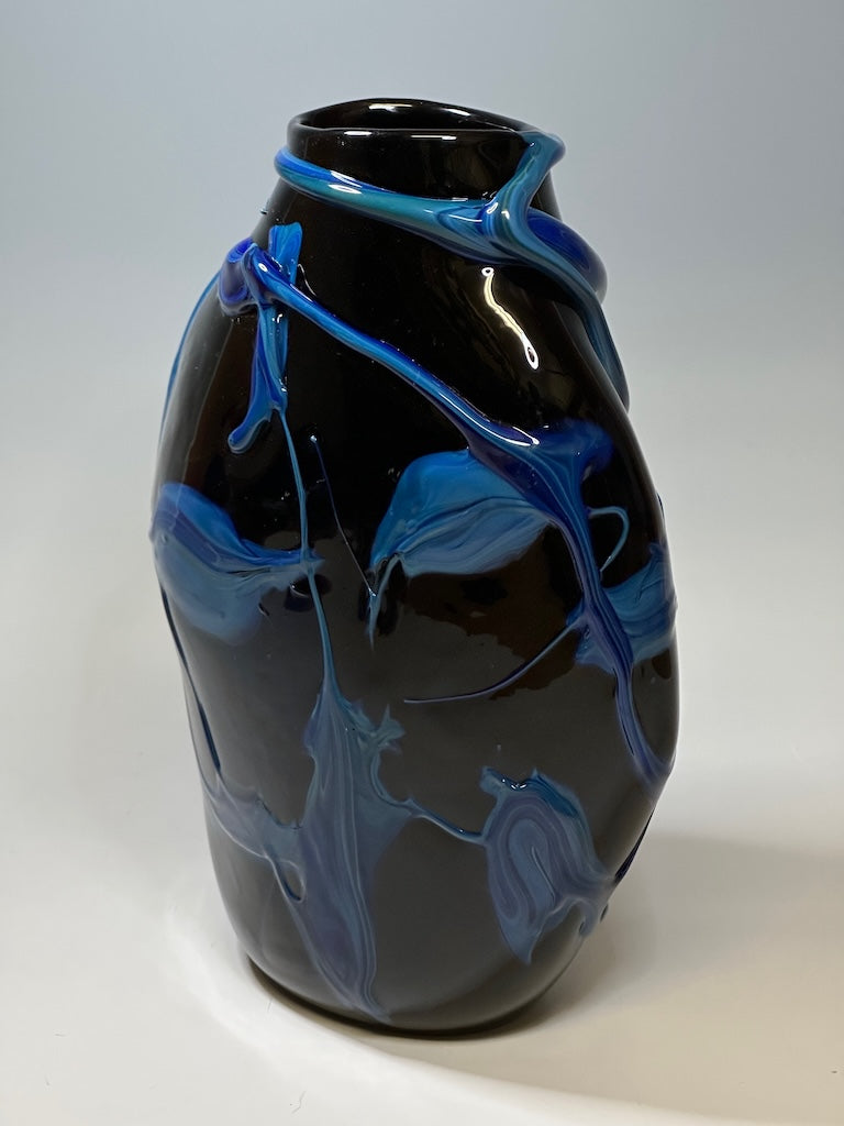 BLACK GALAXY GLASS VESSEL 4