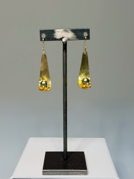 "GREEN BLOSSOMS" EARRINGS JH181