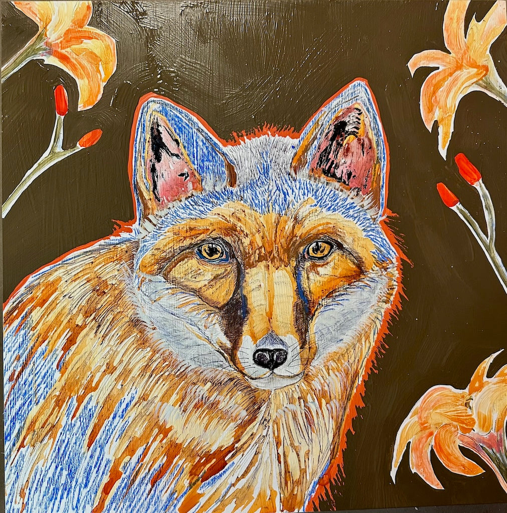 "DAYBREAK VISION I" ORIGINAL MIXED MEDIA ON BOARD