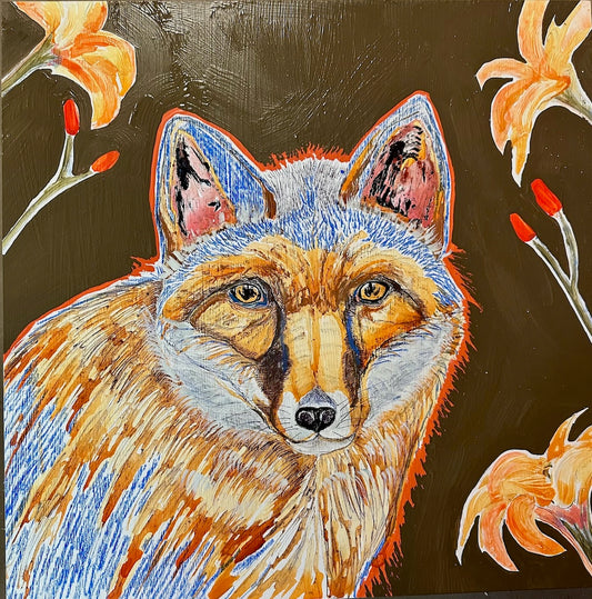 "DAYBREAK VISION I" ORIGINAL MIXED MEDIA ON BOARD