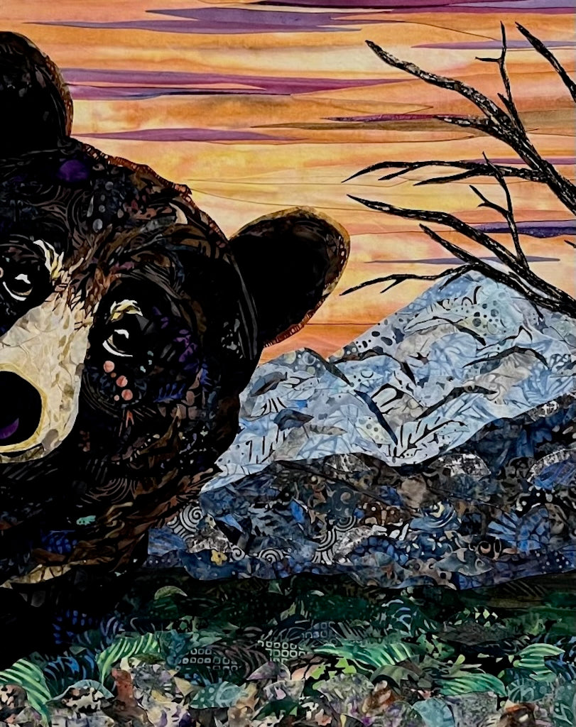 "PHOTO BOMB" FIBER FUSION WALL HANGING