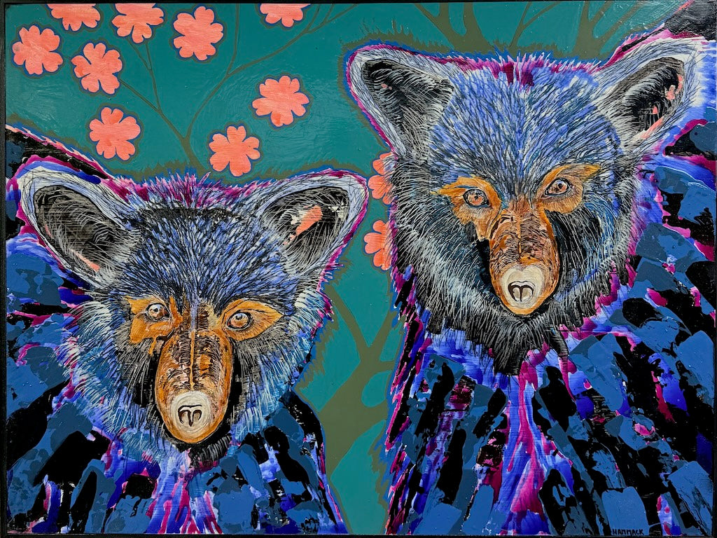 "POWER OF CHERISHING" ORIGINAL MIXED MEDIA ON BOARD