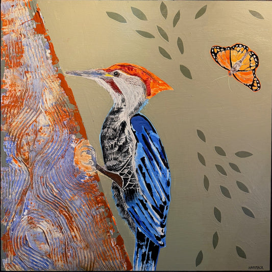 "UNWAVERING HOPE" ORIGINAL MIXED MEDIA ON BOARD