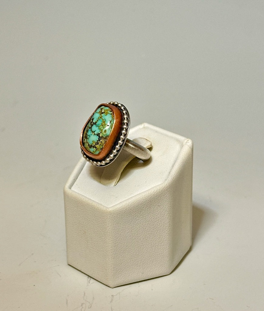 BLUE MOON TURQUOISE RING JK127