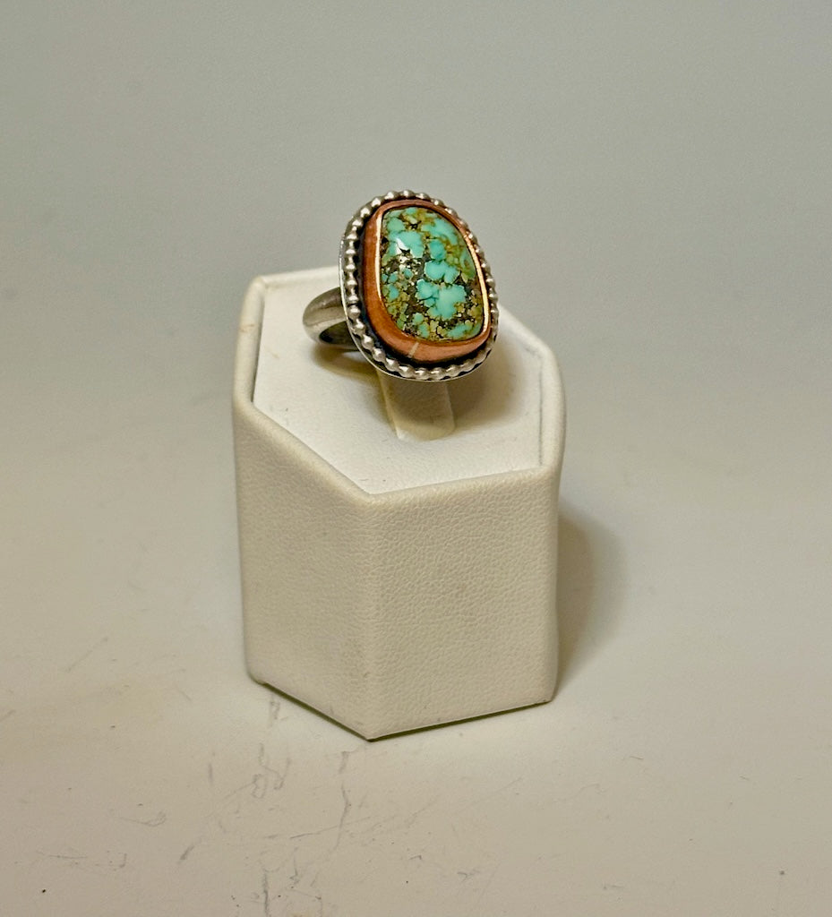 BLUE MOON TURQUOISE RING JK127