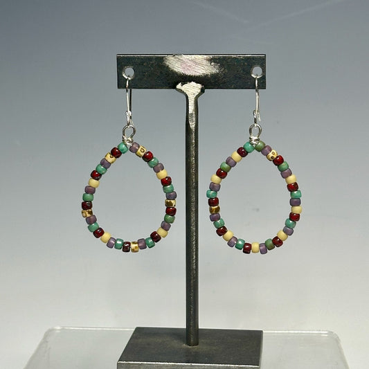 CELEBRATION EARRINGS WITH STERLING SILVER EAR WIRES JK166