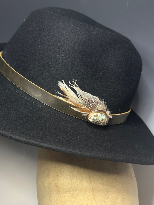 TURQUOISE HAT BAND JK170