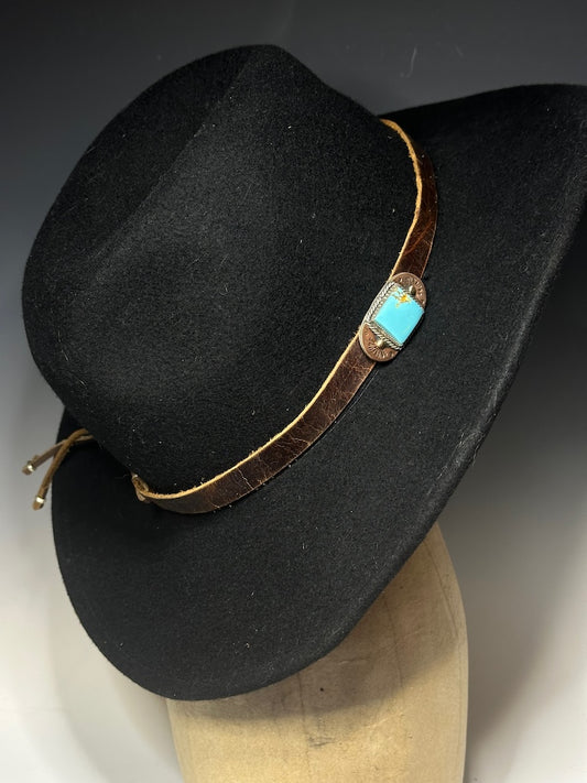 KINGMAN TURQUOISE HAT BAND JK171