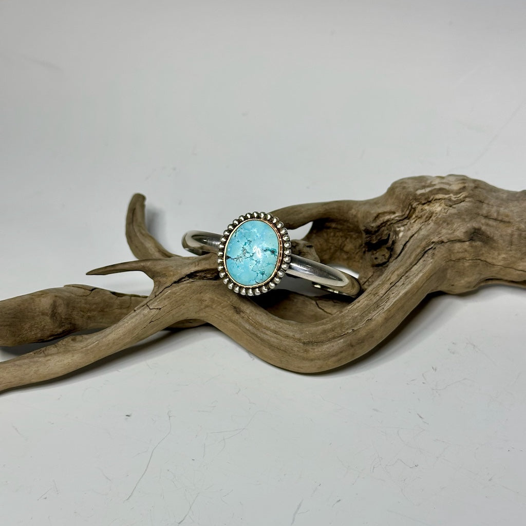 GOLDEN HILLS TURQUOISE CUFF JK176