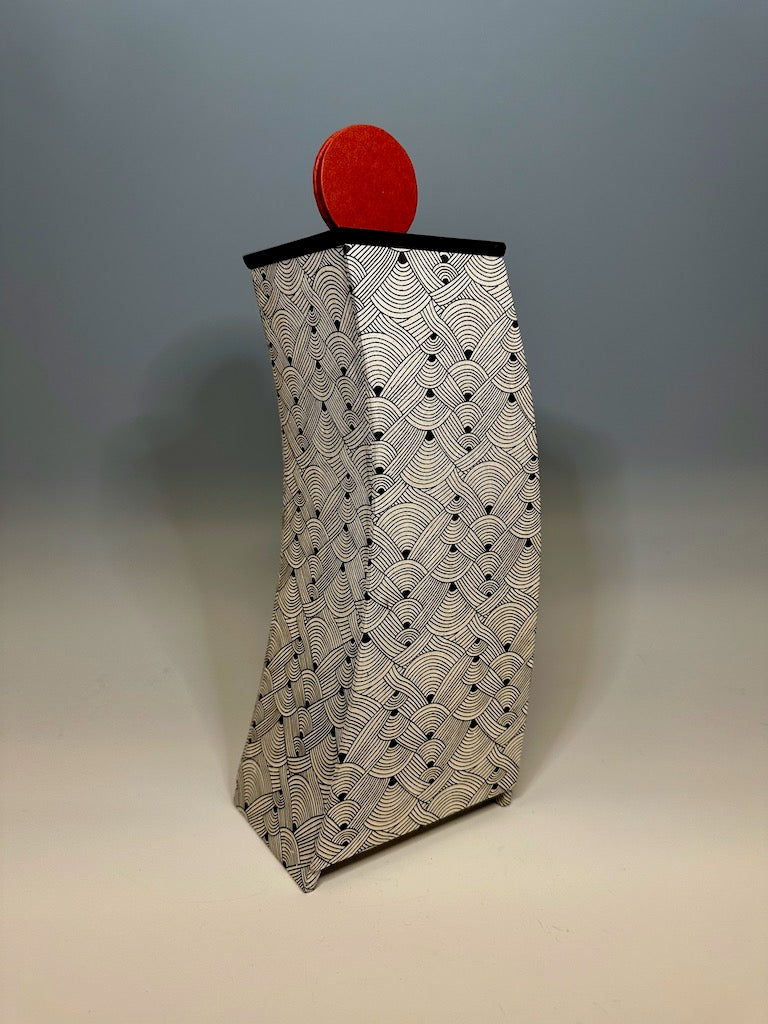 "OBELISK"  MIXED MEDIA HANDMADE SCULPTURE BOX