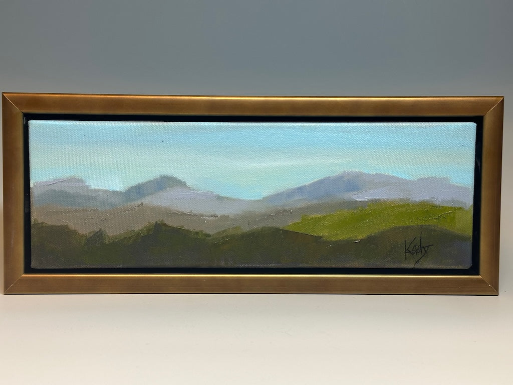 "PISGAH" ORIGINAL OIL PAINTING ON CANVAS/FRAMED