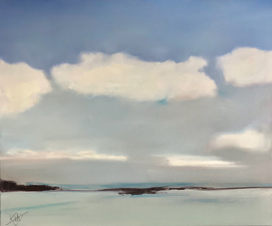 "ANCHOR" ORIGINAL OIL PAINTING ON CANVAS/FRAMED