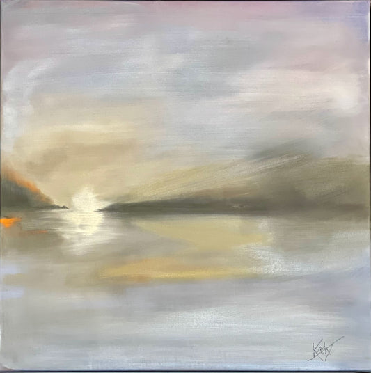 "EARLY LIGHT" ORIGINAL OIL PAINTING ON CANVAS/FRAMED