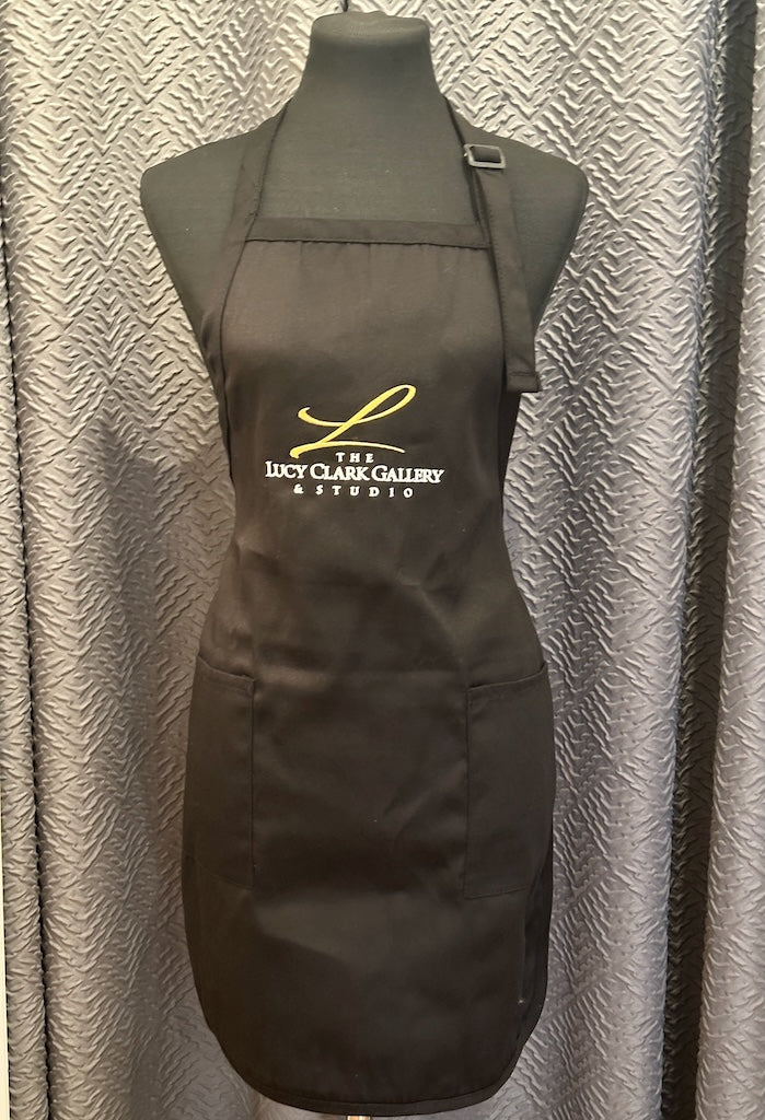 EMBROIDERED LUCY CLARK GALLERY APRON