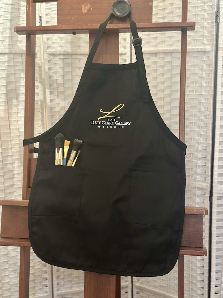 EMBROIDERED LUCY CLARK GALLERY APRON