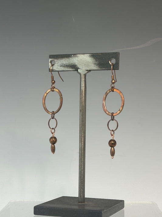 MULTI COPPER DROP EARRINGS LCE885