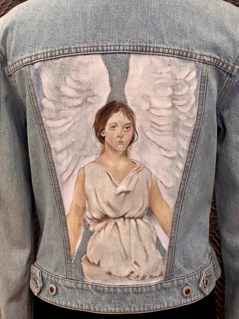 DENIM JACKET PAINTING WORKSHOP WITH LUCY MILLER