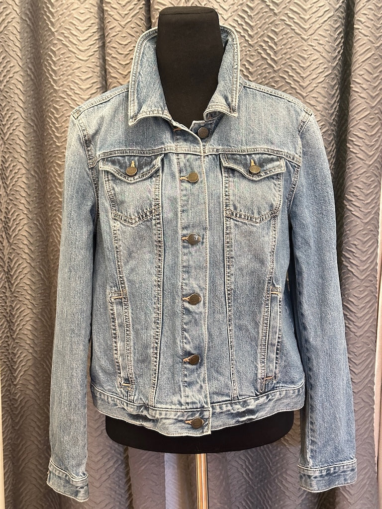 O'KEEFE VISITS NC HAND PAINTED DENIM JACKET LM41