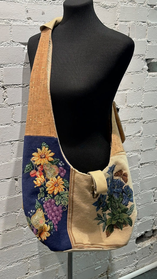 "SUNFLOWER"  Vintage Crossbody Handbag