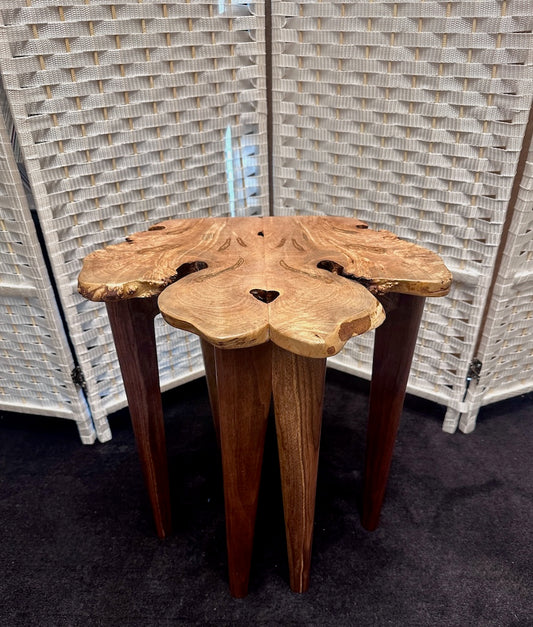 SMALL MAPLE BURL TABLE 2