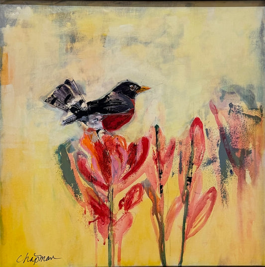 "BONITA" ORIGINAL ACRYLIC ON CANVAS/FRAMED