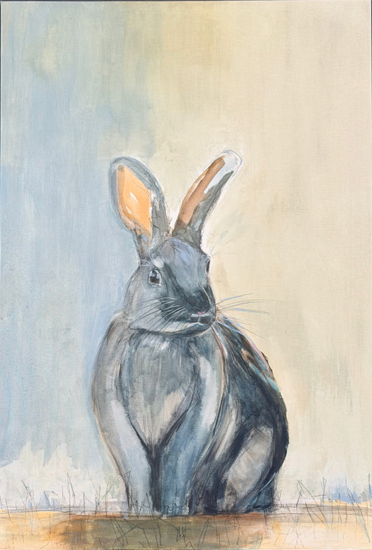 "NERO" ORIGINAL ACRYLIC ON CANVAS/FRAMED