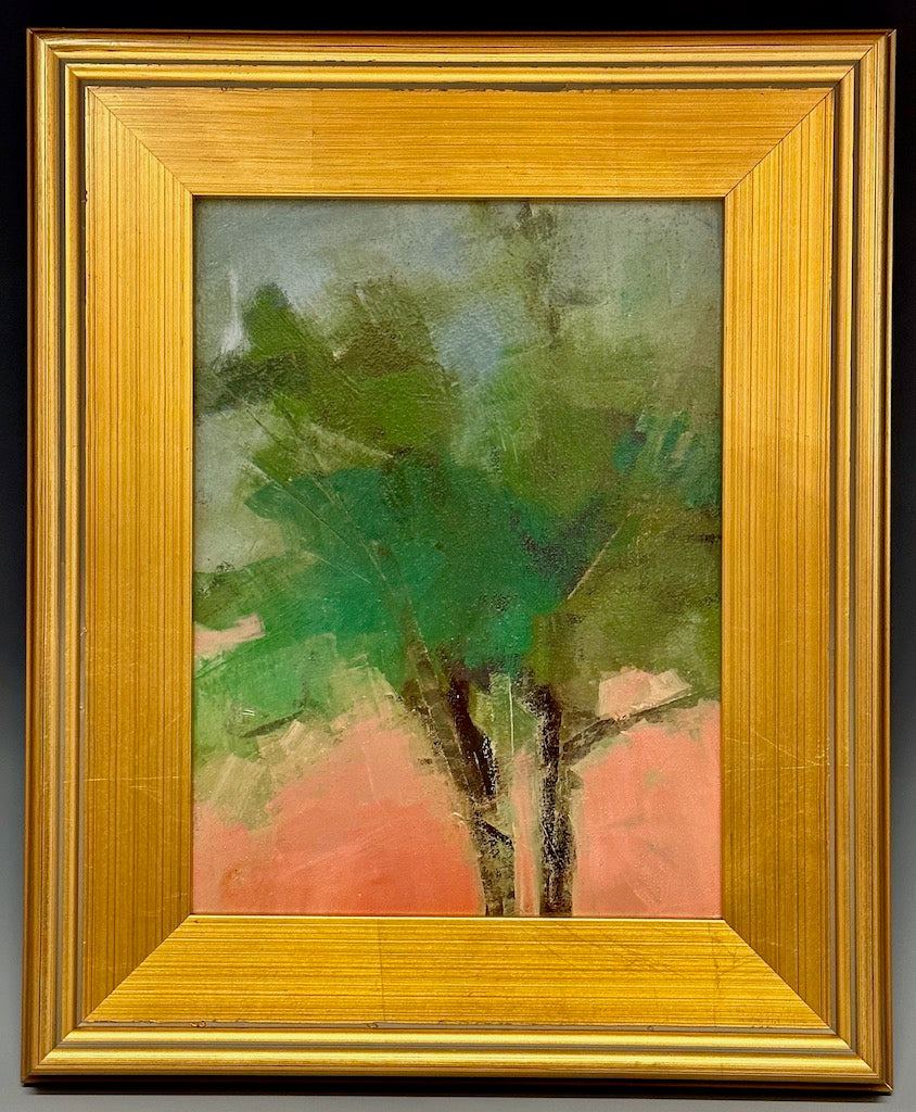 "TREE" ORIGINAL OIL ON CANVAS/FRAMED