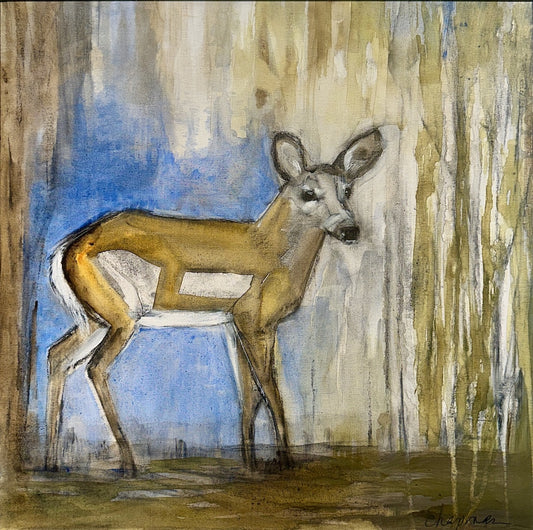 "VANNA" ORIGINAL ACRYLIC ON CANVAS/FRAMED