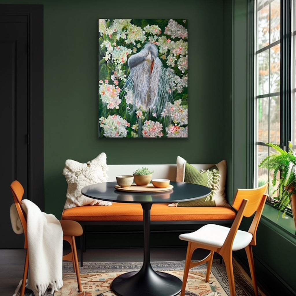 "THE WHITE VEIL" Original Oil on Canvas