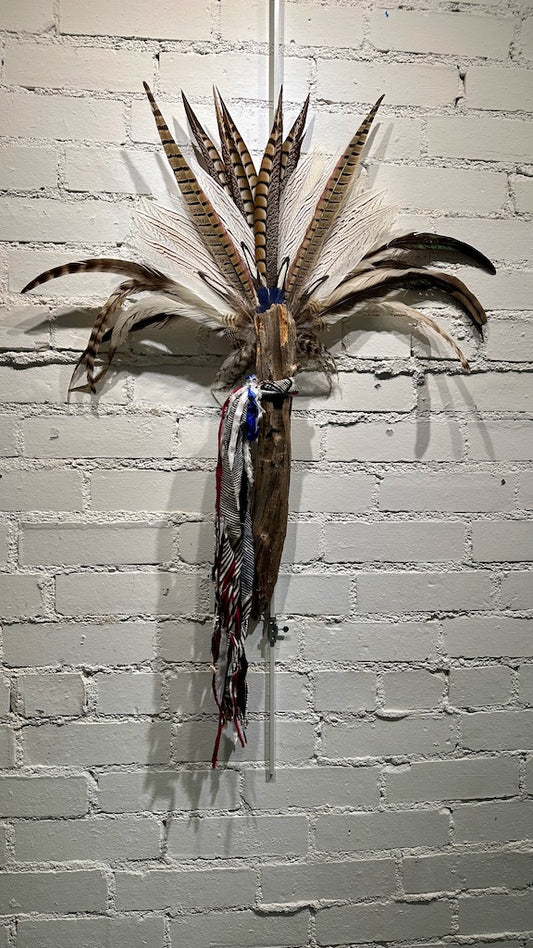 Spirit Wand #62 MIxed Media Wall Sculpture MM62