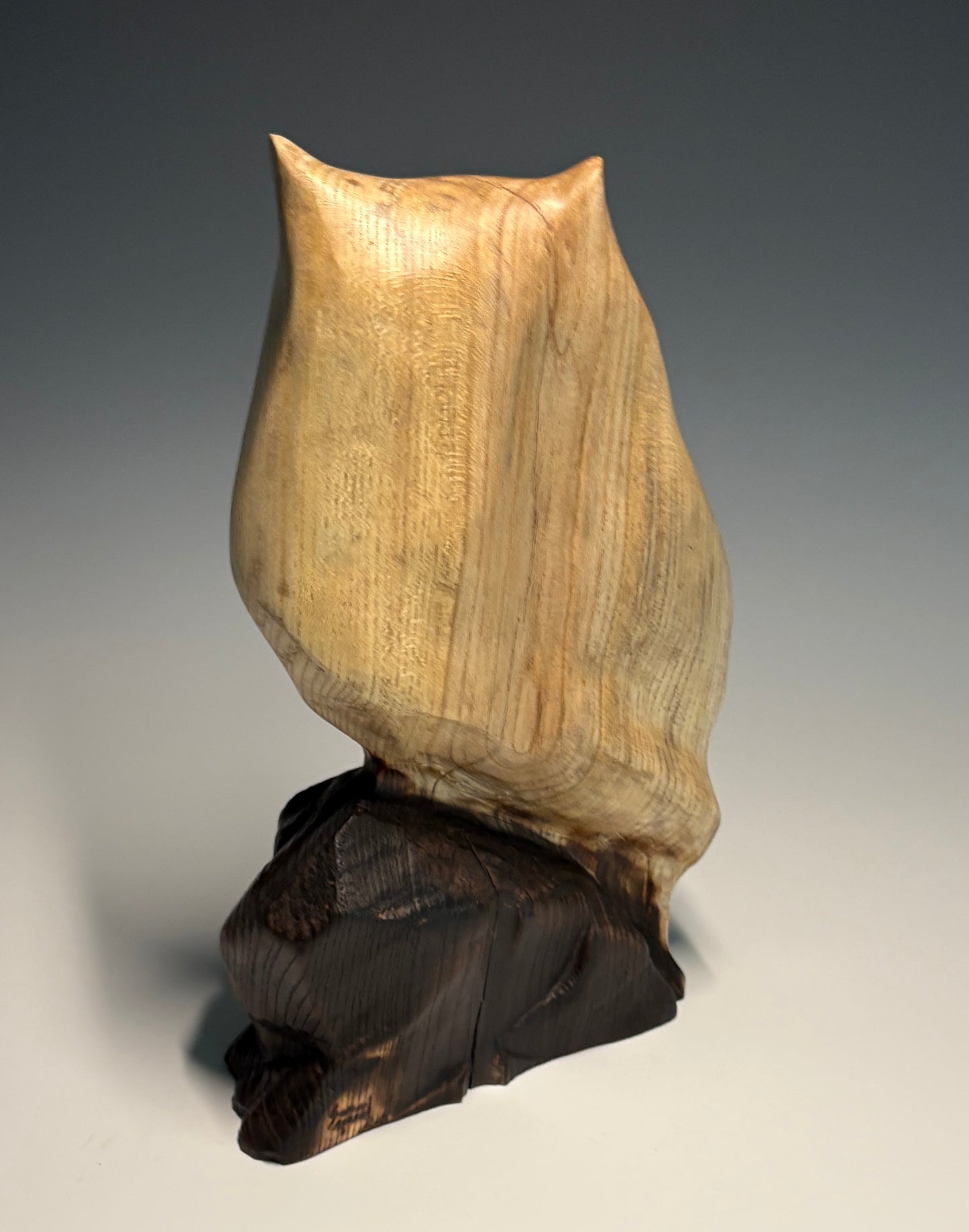 "MORNING DELIGHT II" HAND CARVED SPALTED MAPLE SCULPTURE
