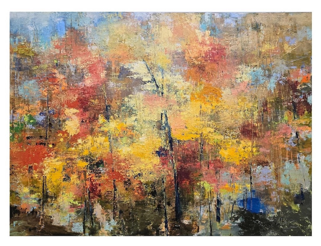 "GOLDEN PROMISE" ORIGINAL OIL PAINTING ON CANVAS