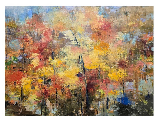 "GOLDEN PROMISE" ORIGINAL OIL PAINTING ON CANVAS