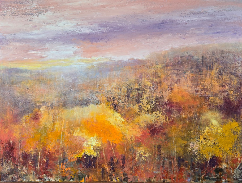 "THE RHYTHM OF RENEWAL" ORIGINAL OIL PAINTING ON CANVAS