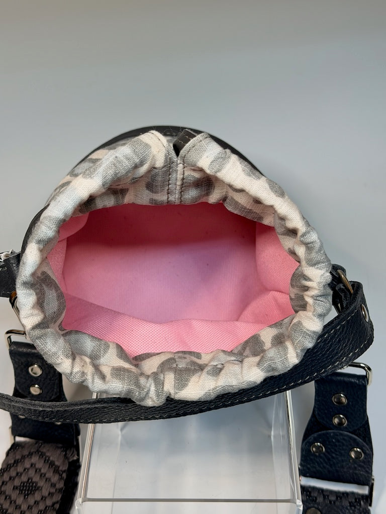 BUCKET BAG, GREY HANDBAG NH182