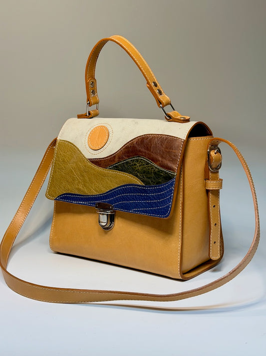 ODE TO WNC SATCHEL HANDBAG NH188