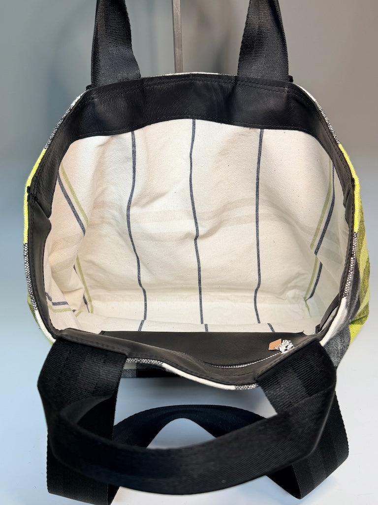CAPRIS TOTE WIDE CHECK - NH210