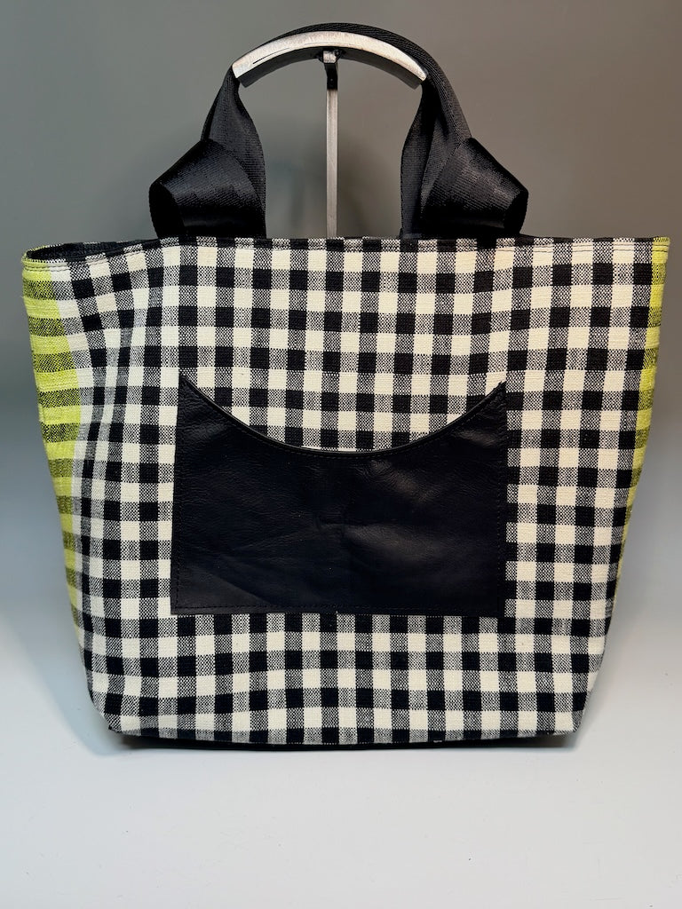 CAPRIS TOTE SMALL CHECK - NH211