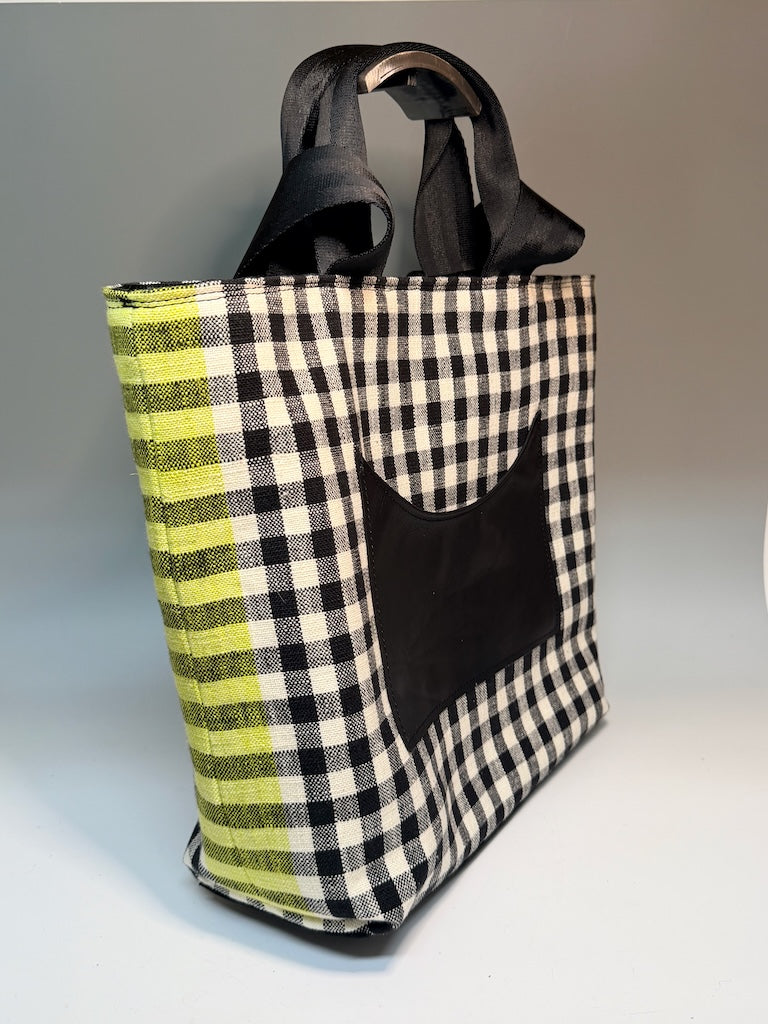 CAPRIS TOTE SMALL CHECK - NH211
