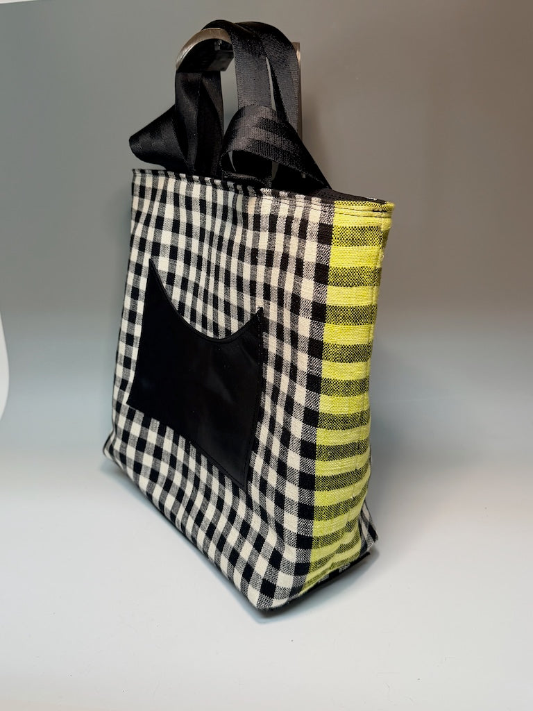 CAPRIS TOTE SMALL CHECK - NH211