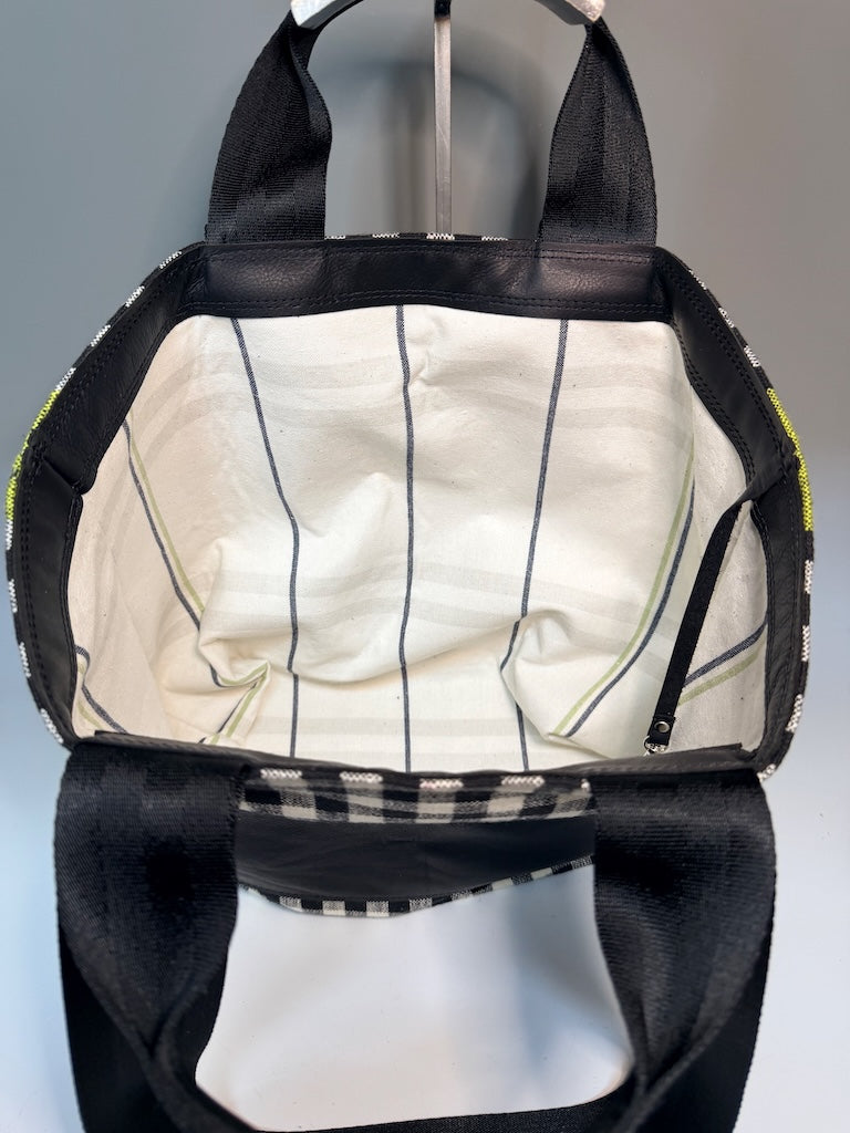 CAPRIS TOTE SMALL CHECK - NH211
