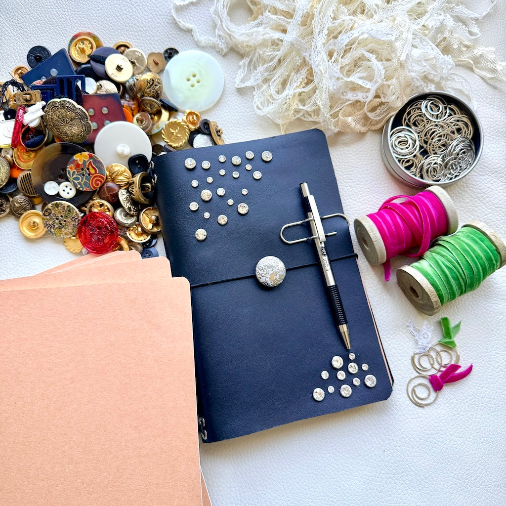 LEATHER JOURNAL COVER MAKING WORKSHOP WITH NINA HANSEN, LEATHER SMITH