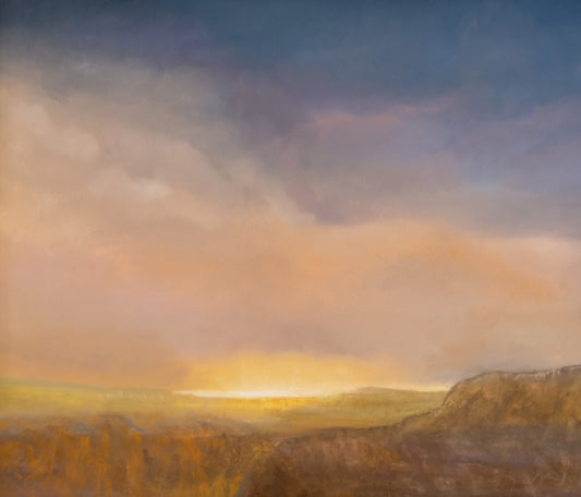 "PERMANENCE" ORIGINAL PASTEL/FRAMED
