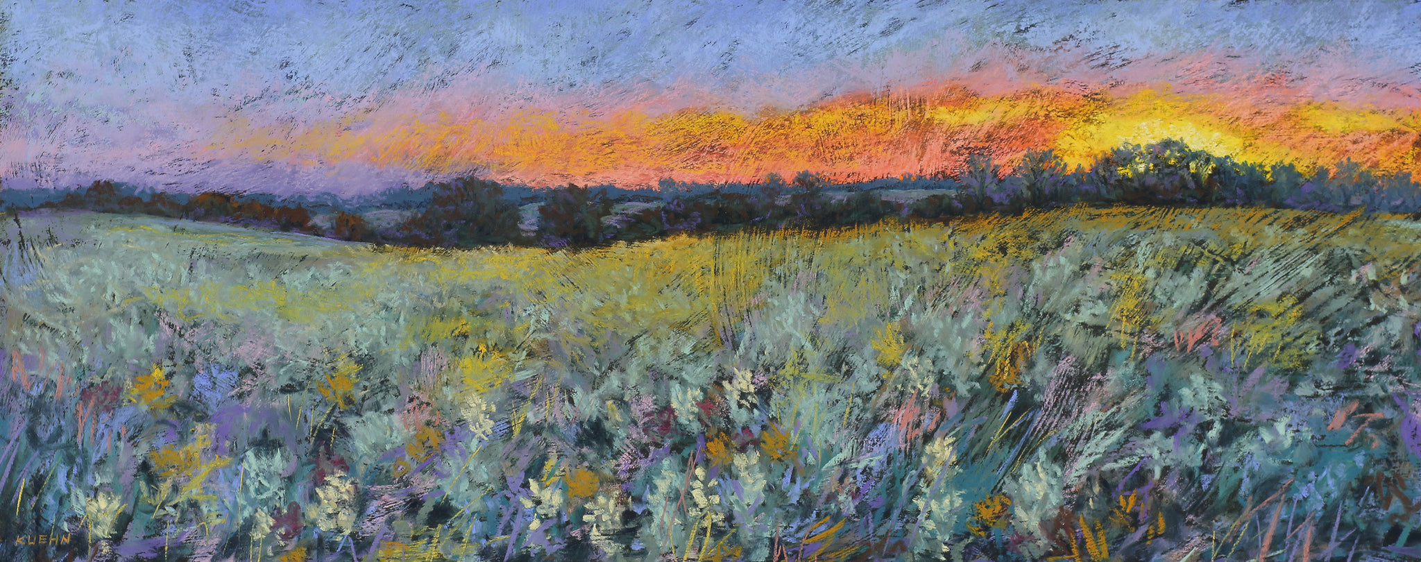 "PRAIRIE FLOWERS" Limited Edition Giclee Print