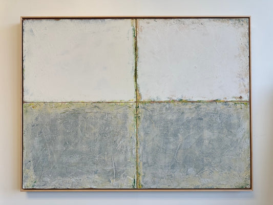 "SANCTUARY" Mixed Media: Acrylic and Glaze on Board Mixed Media Fine Art Painting