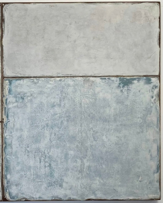 "SPOLIA No. 2" Mixed Media: Acrylic and Glaze on Board Mixed Media Fine Art Painting (Copy)
