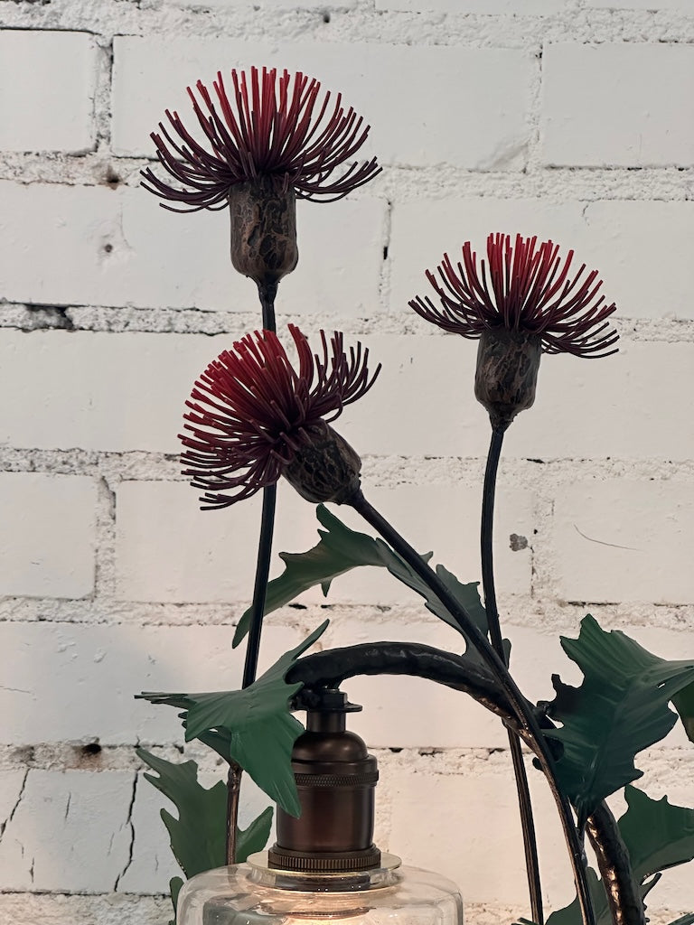 RED THISTLE FIELD STUDY LAMP